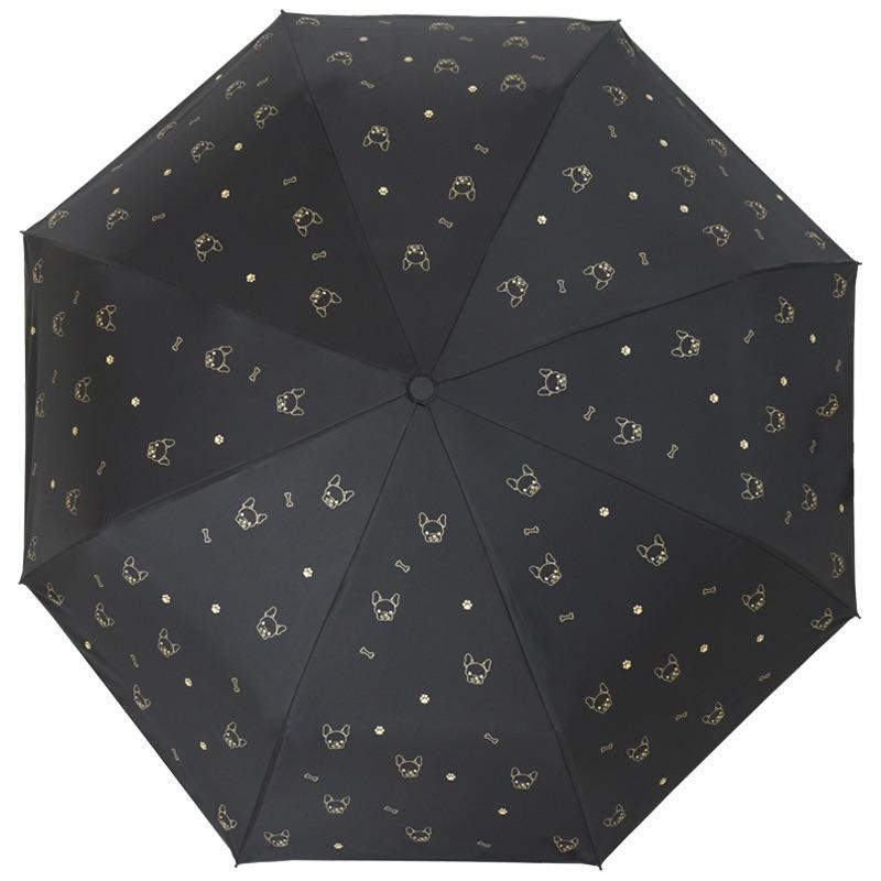 Sun umbrella sun protection cute cartoon rain and shine umbrella female automatic folding umbrella student parasol male cartoon
