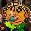 Vintage Round Metal Sign Hoarding Woman Vinyl Record Wall Art Indoor Outdoor Decor