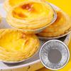 100pcs/Lot Disposable Aluminum Foil Round Egg Tart Mold Mini Pot Egg Tart Molds Cupcake PanPlate Baking Tray Tartlets