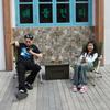 Aluminum Alloy Sea Dog Chair Adjustable Position Folding Recliner for Fishing Camping Beach Outdoor Activities