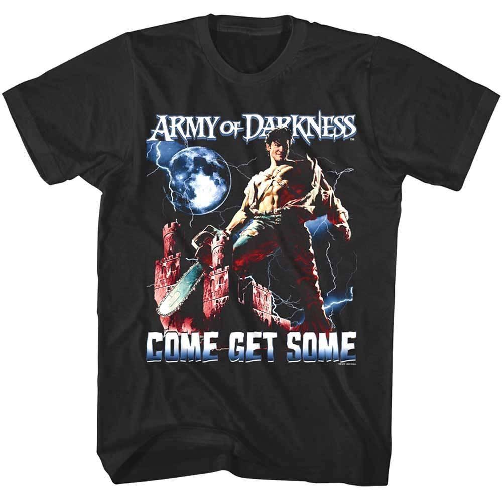 Army of Darkness Come Get Some Lightning Men T Shirt M