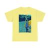Sun Ra Graphic Print Drip Short Sleeve Crew Neck Unisex Heavy Cotton Tee Shirt