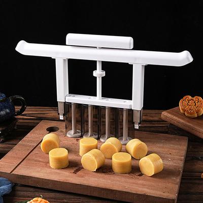 Dispensador de recheio Mooncake, molde de alimentos durável e resistente ao desgaste para ambientes internos