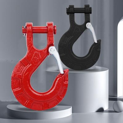 35000Lbs/16T Winch Cable Hook Clevis Rigging Tow Trailer & Latch For Tank300/ATV/Boat/Truck/RV Spring-Loaded 4x4