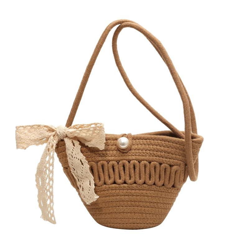 Handmade Straw Beach Bag for Women Shoulder Bag Crossbody Bag Summer Bag Hollow Bag Luxury Design New