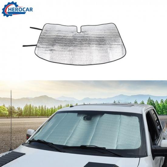 

Front Windshield Sun Shade Sun Visor UV Rays Heat Protector For Ford F150 09-14