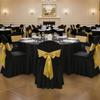 30 Pcs Black Chair Covers, Polyester Spandex Chair Cover, Stretch Slipcovers for Wedding Party Dining Banquet Flat-Front Chair Covers, Fits Chair