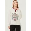 Benetton Embroidered Color Hoodie Knit Bakp09411