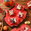 2026 Year Of The Horse Chinese  Year Snowflake Crispy Packaging 100Pcs Baking Cookie Machine Sealed Small Nougat Candy Bags