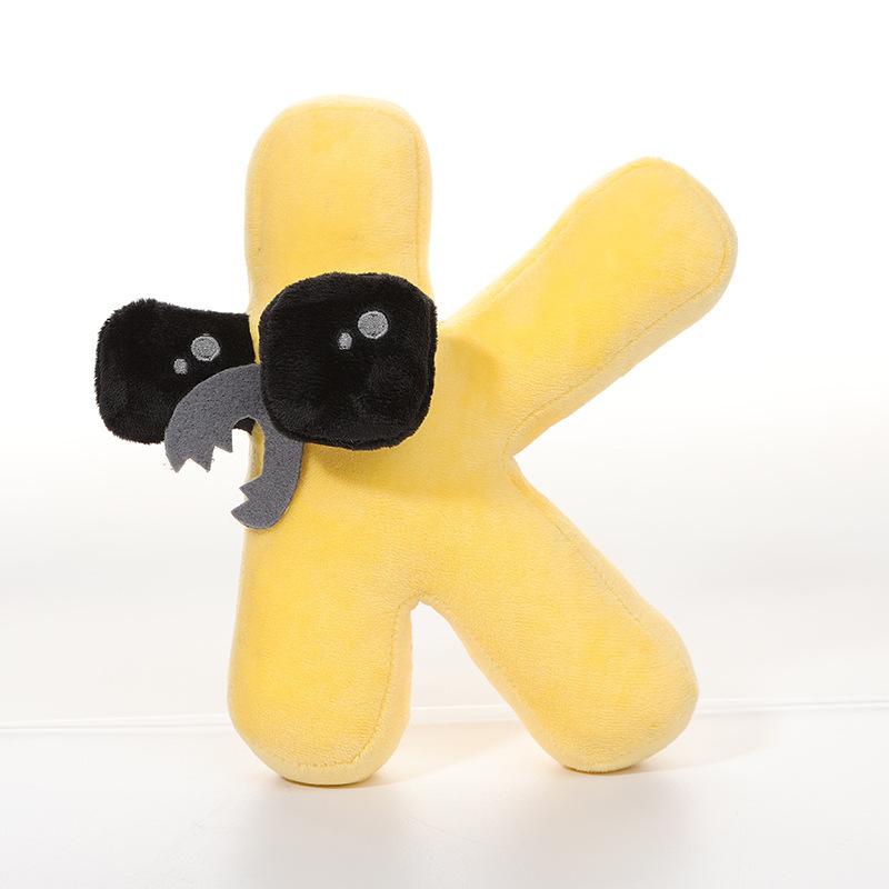 Alphabet Plush Doll  Preschool Stuffed Animals and Toys for Children and Kids Decoration A-Z Toys Educational Plush Animals