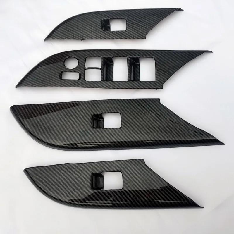 

Для Toyota Fortuner 2024 Edition Накладка на панель стеклоподъемника на внутренней стороне двери, накладка на переключатель стеклоподъемника, автомобильный аксессуар 2016- For LHD