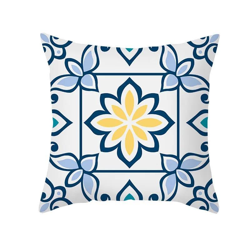 Office Living Room Home Pillowcase Simple Pattern Pillowcase Car Ornaments