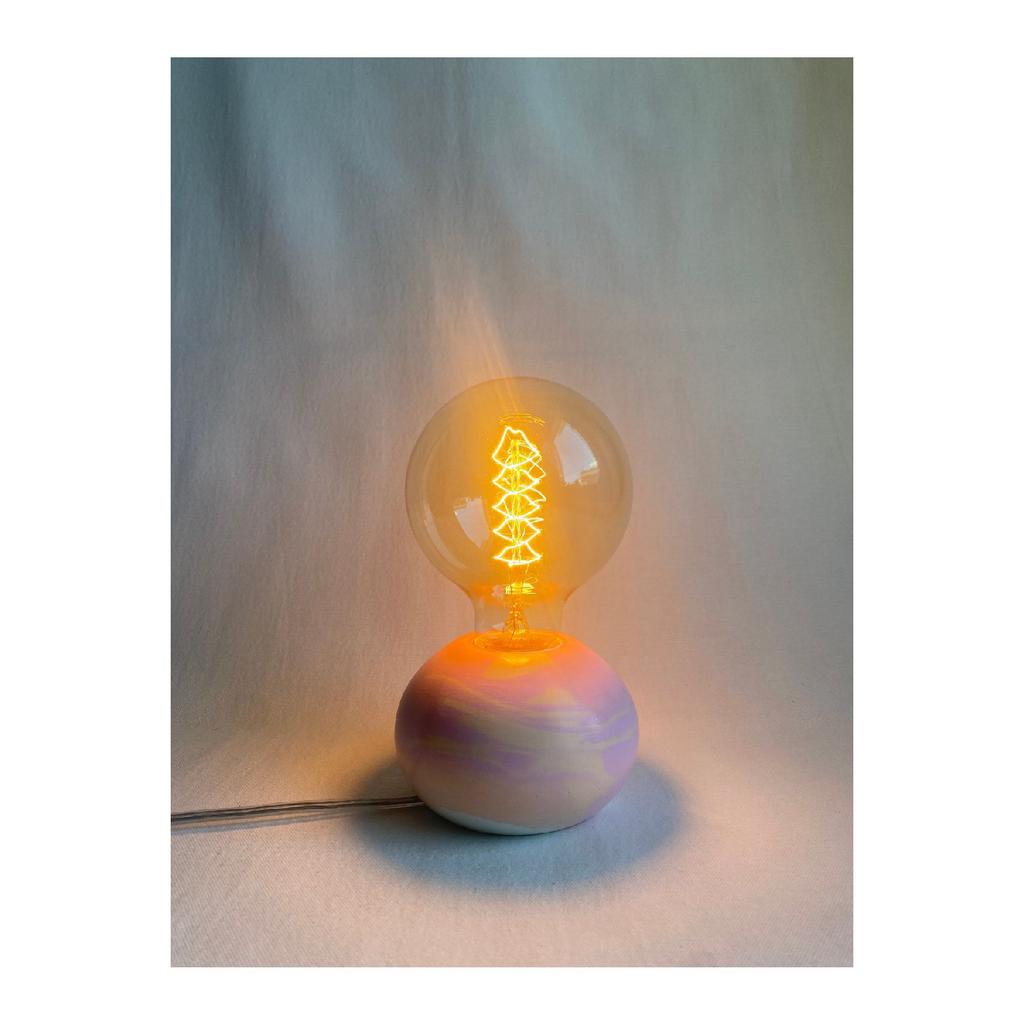 Studio Yabu - Charmy Globe Lamp - Rustic Bulbs