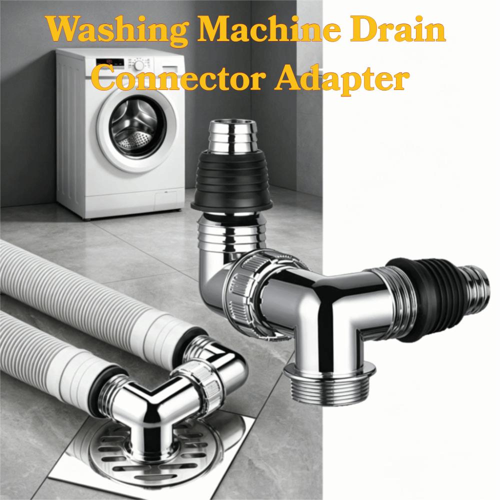 Three-Way Drain Connector Adapter 2-In-1 Universal Drain Adapter Home Laundry Use