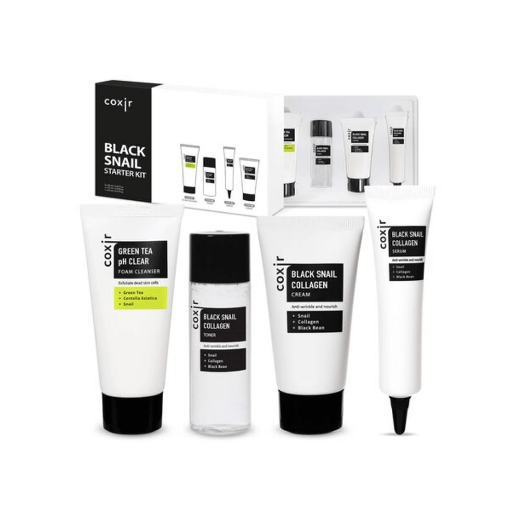 Coxir Black Snail Starter Kit 4 Stk - Miniaturset