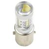 1pc 12V BA20D H6 BA20D 80W LED Headlight Fog Light Lamp DRL Bulb Motorcycle Bike Moped Motorcycle Light Accessories