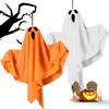 Gruselig Niedlich Halloween Geist Deko Gruseliger Geist Halloween Deko Leuchtender Geist LED Hängende Geister Horror Requisiten Geisterlicht