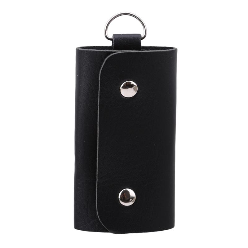 PU Leather Women Men Key Holders Keys Organizer Fashion Solid Key Wallets Key Pouch Car Keychain Housekeeper Key Chain Wallet