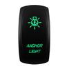 Boat Car Rocker Switch 12V/24V Waterproof Green Led SPST DPDT 20A for ARB/CARLING/NARVA/4x4 Pickup Truck JCB Machine Relays 5