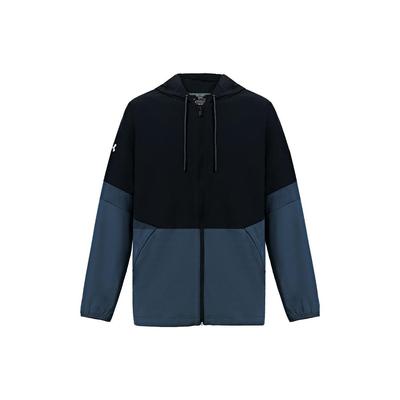 Outdoor Casual Sports Zip Hooded Long Sleeve Jacket Men Jackets Blue 1343180-002