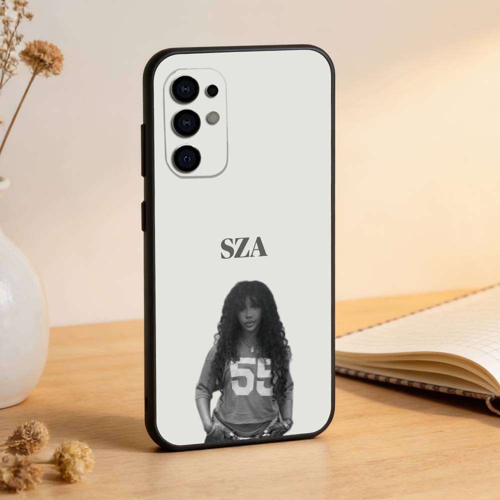 

Singer S-SZA lana Phone Case For Samsung S25,S24,S21,S22,S23,S30,Ultra,S20,Plus,Fe,Soft Silicone Black Cover Samsung S21fe