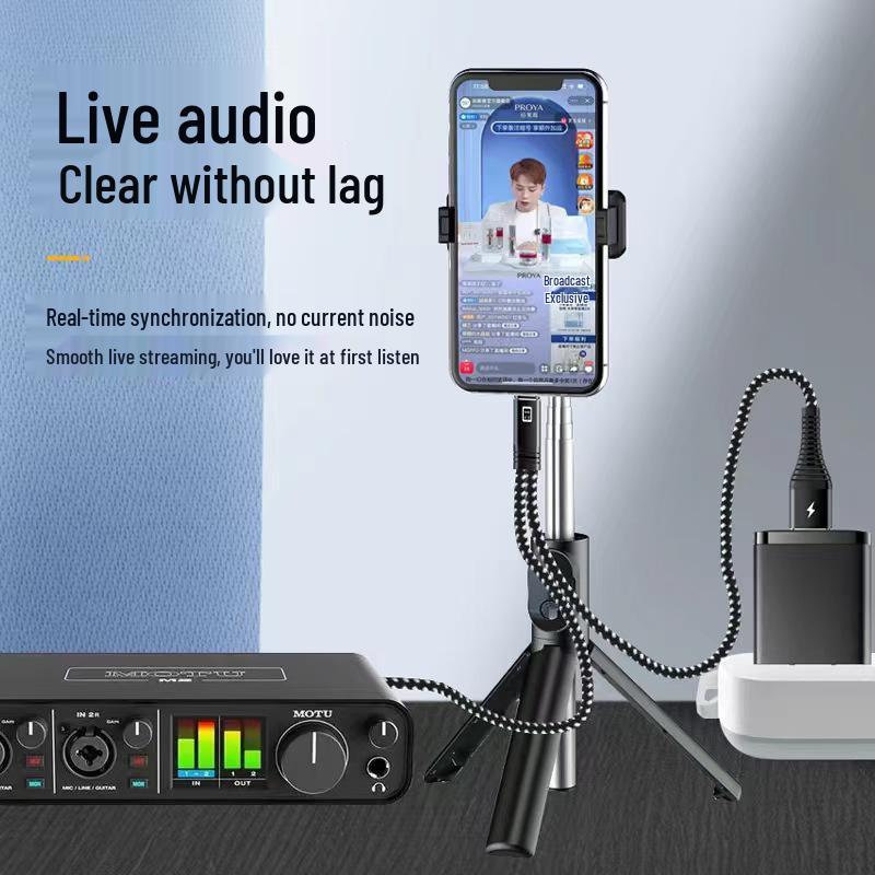 2025 Live Sound Card OTG Adapter Cable for Apple & Huawei