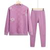 YUZHAOLIN Women's Fleece Lined Thermal Underwear Set for Elderly