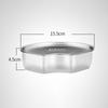 Stainless Steel Steamer Rack Divided Plate Steaming Egg Bowl Food Steamer  Household