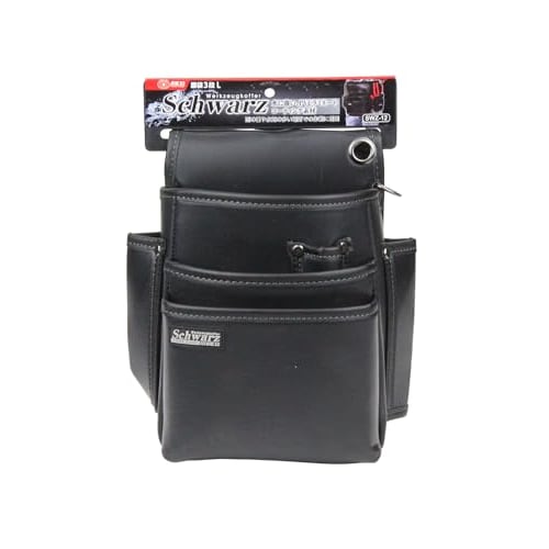 SK11 (SK11) Waist Bag 3 Tiers L Water Resistant PVC Laminate Coating Material SWZ-12