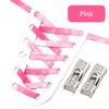 Diamond Cross Lock Shoelaces Rainbow Elastic Flat Laces Sneakers Without Ties Kids Adult No Tie Shoe Laces Rubber Bands Shoelace