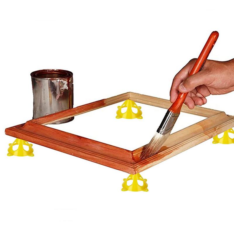 1PC Conical Paint Stand, Painting Woodworking Paint Spraying Auxiliary Bracket, Painted Wood Board Support Frame