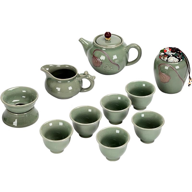 Chinese Ceramic Kung Fu Tea Set