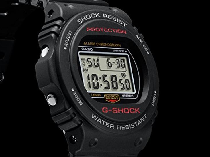 CASIO Quartz Watch Men Gray black G-Shock DW-5750E-1