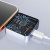 Type-C Auto Cut Off Charging Adapter Color Indicator Light Auto-Eject Charging Adapter  Office Use