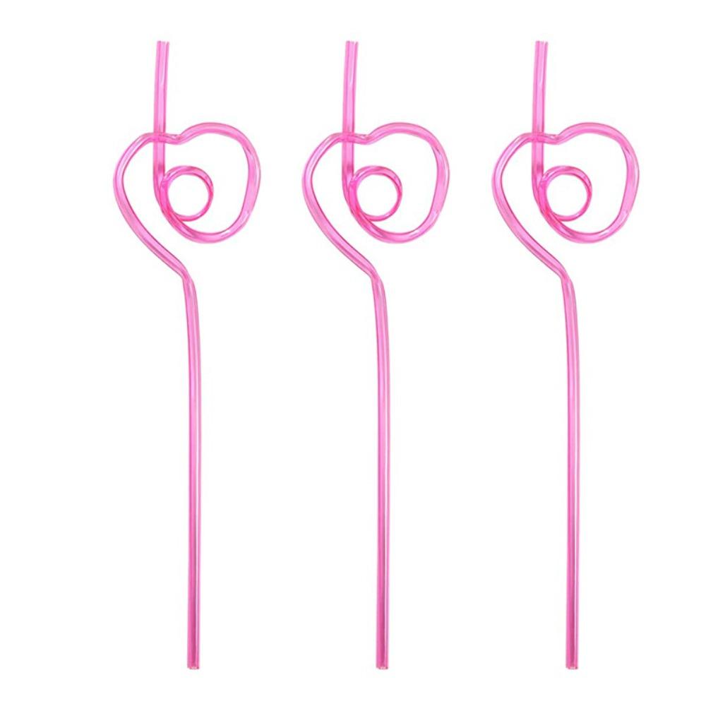 10KS Opakovaně použitelný skleněný kelímek s brčkem Barevný styling Průhledný tumbler Brčko Brčko na džus Barové doplňky