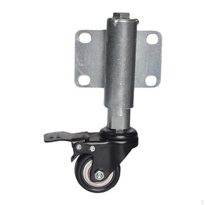 Gate Wheel Support Durable Iron with 360° Swivel Heavy Duty Helper for Yard