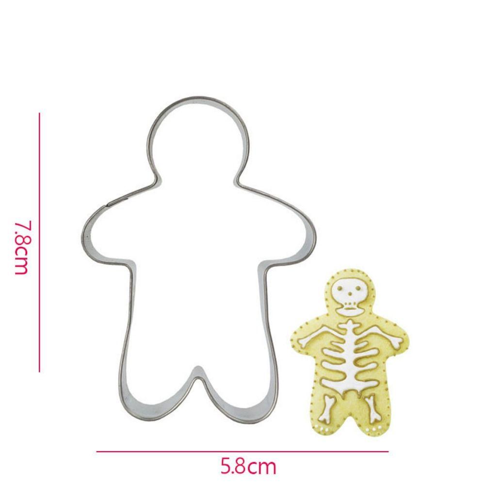 DIY Baking Halloween Cookie Mold 3D Biscuit Mold Ghost Bat Baking Molds  Party Supplies