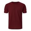Men's Quick-Dry Solid Color Short-Sleeve T-Shirt for Running, Hiking, and Casual Wear