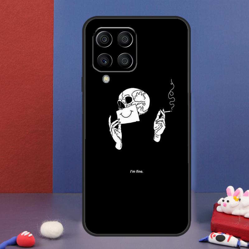 Gothic Witch Satan Case For Samsung Galaxy M16 M06 M36 M56 M15 M11 M31 M21 M53 M13 M32 M52 M35 M55 M14 M34 M54