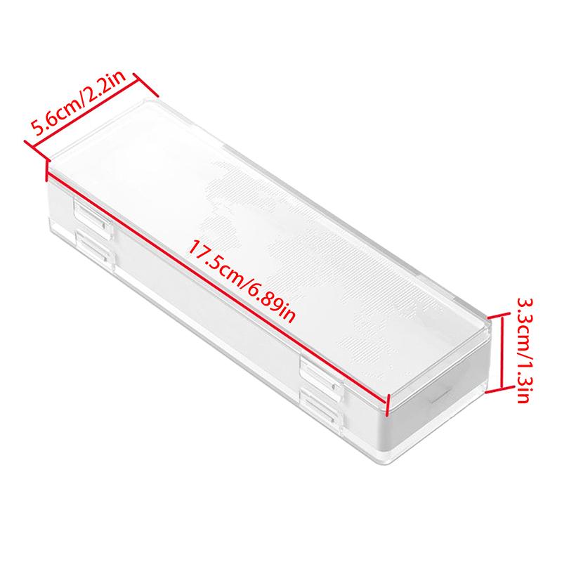 

AA Battery Storage Case 24 Slot Battery Holder Organizer Plastic Batteries Container For 24pcs AA Or 14500 Batteries