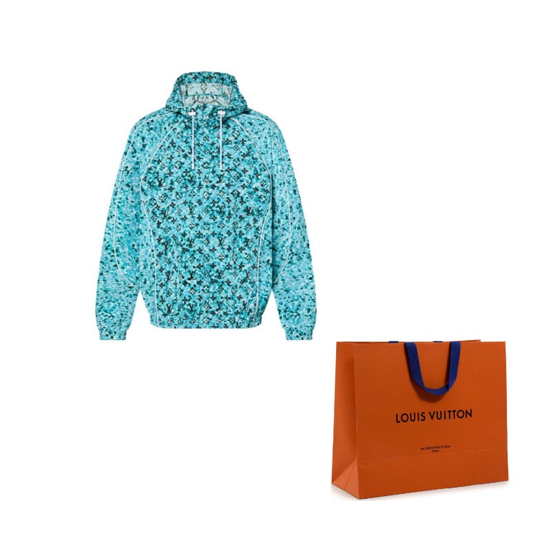 Louis Vuitton 2010 monogram-printed windbreaker parka