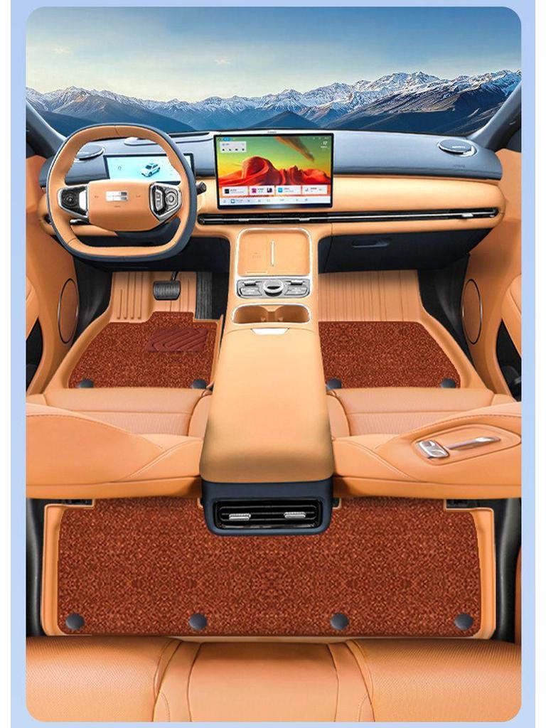 Compatible with Galaxy Starship 7emi: Starry Sky TPE Car Floor Mats