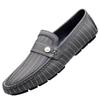 Brand High Quality Men's Casual Shoes Luxury  Leather Flats Wedding Designer Shoes Men Moccasins Mens Slip-On Soft Sole Loafers