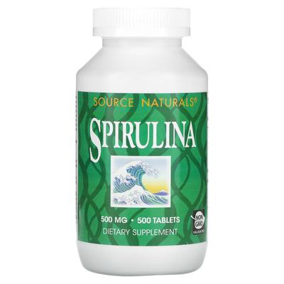 Spiruline, 500 mg, 500 comprimés