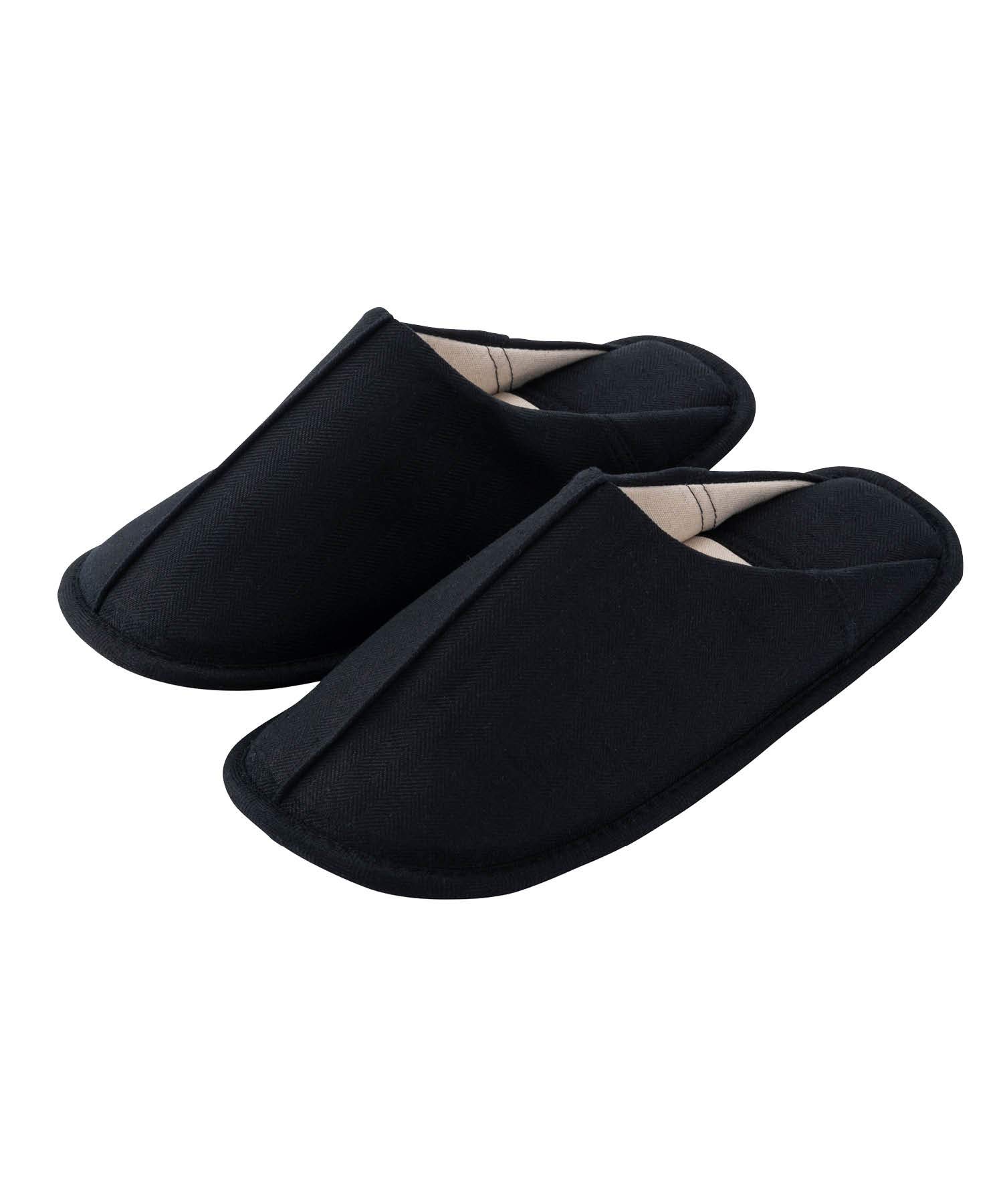 

Sarasa Design B2C Моющиеся домашние тапочки для женщин и для дома или работы, японская обувь и тапочки с весом, тапочки, моющиеся, стильные, чёрный