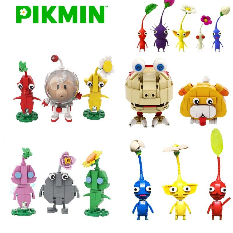 Pikmin Abenteuer Spiel Bausteine Spielzeug Abs Kunststoffmaterial