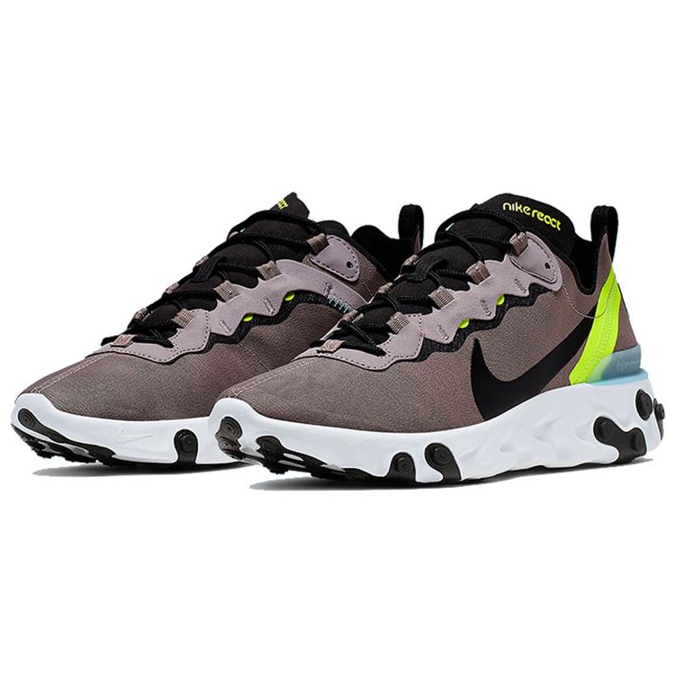 New Nike React Element 55 Premium Pumice Black BQ6166-201