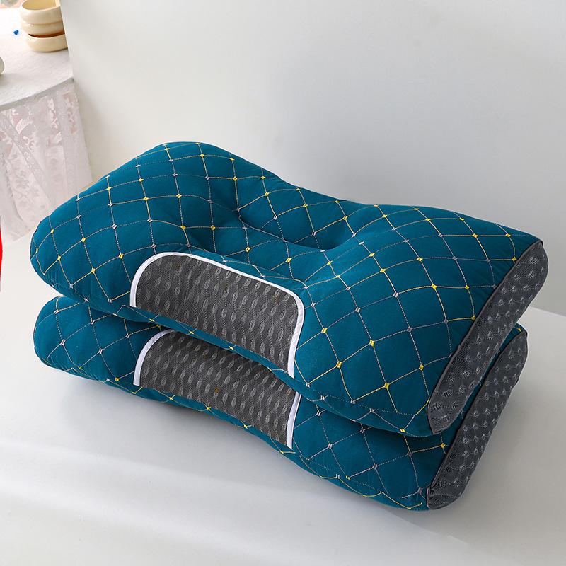 Oreiller cervical pour aider à dormir, protection de la colonne cervicale, oreiller de sommeil, aide au dos, protection de la taille, oreiller pour adultes et enfants, maison