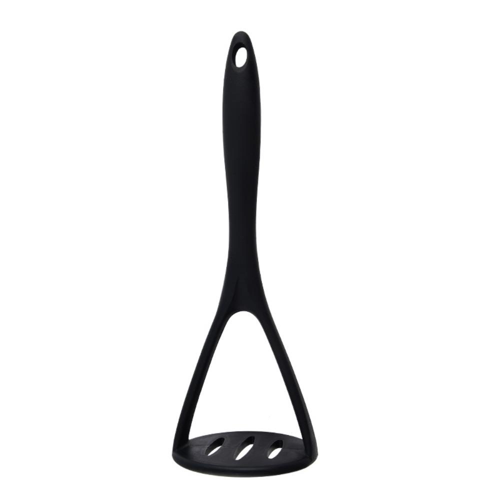 Food Grade Avocado Smasher Nonstick Vegetable Crusher Silicone Potato Masher  Crushing Vegetables чёрный