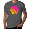 Hex Crypto Hexagon Logo Tshirt Plus Size Basic Short Sleeve Top Tshirt